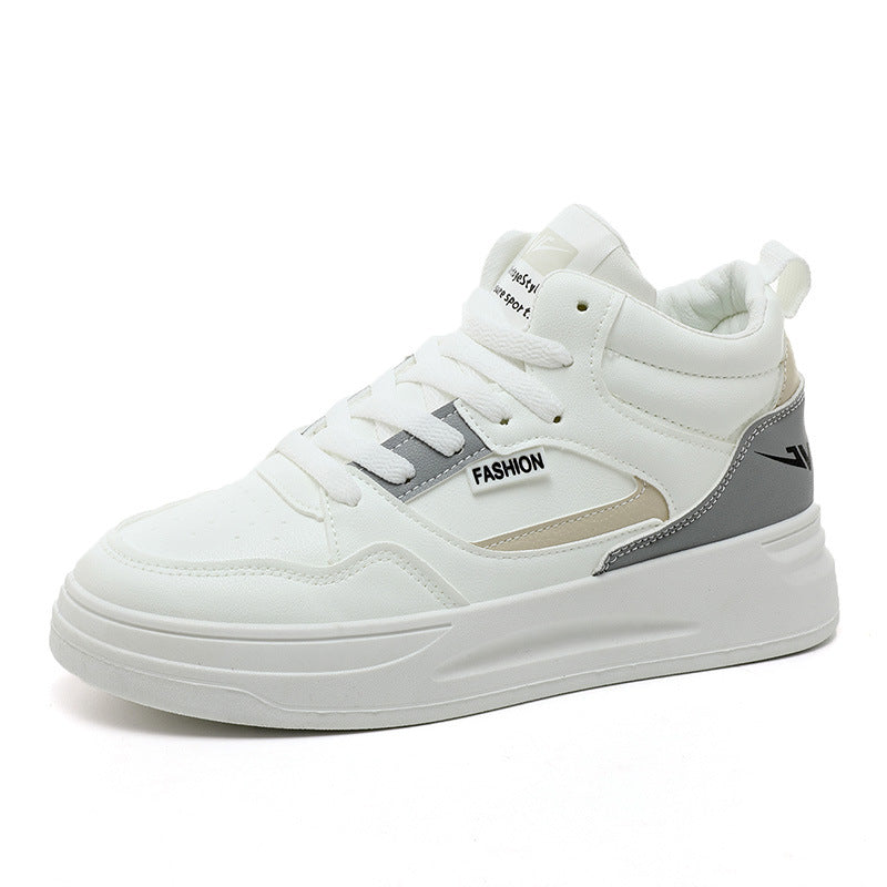 Damen modische High-Top Sneaker mit atmungsaktivem Mesh und dämpfender Sohle R&B