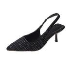 Damen Slingback-Pumps mit modischer Struktur