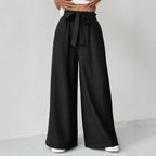 Damen Weit geschnittene Hosen mit verstellbarem Bund R&B