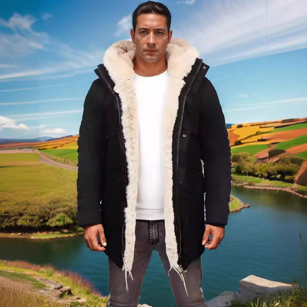 Damen modische Jacke mit weichem Futter und praktischen Taschen R&B