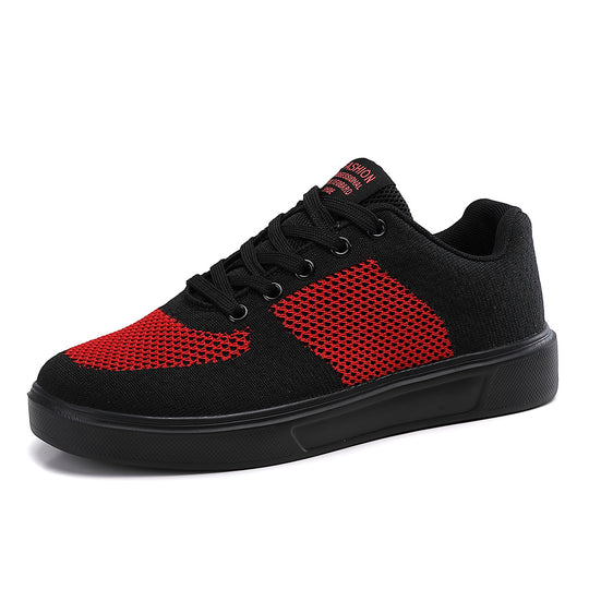 Unisex nan leichter urbaner Strick-Freizeit-Sneaker mit atmungsaktivem Obermaterial und flexibler Leichtsohle R&B