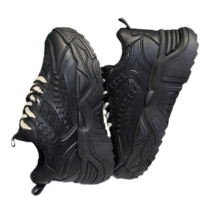 Damen Sportliche High-Top Sneakers mit atmungsaktiver Oberflächenstruktur R&B