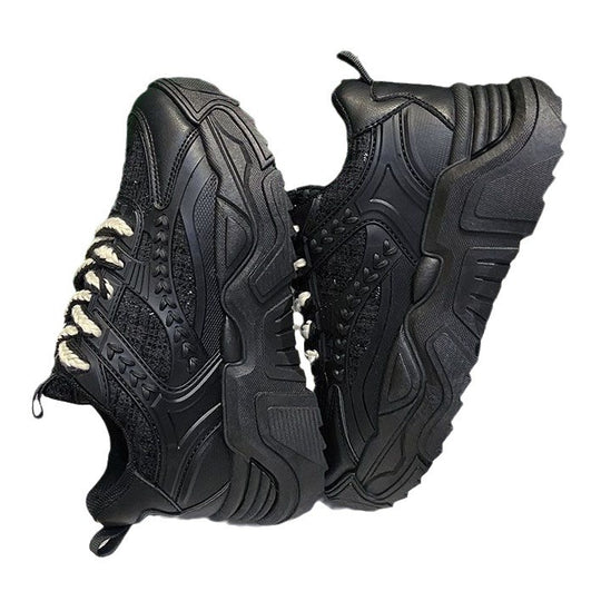 Damen Sportliche High-Top Sneakers mit atmungsaktiver Oberflächenstruktur R&B
