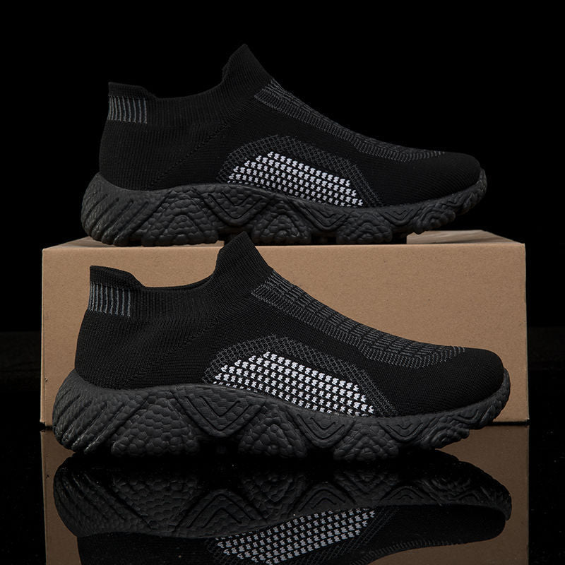 Damen Atmungsaktive Strick-Sneaker mit rutschfester Sohle R&B