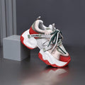 Damen Sportliche Chunky Sneakers mit atmungsaktivem Obermaterial und dämpfender Sohle R&B