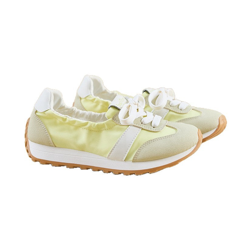 Damen Sportliche Sneakers mit elastischem Einstieg und weichem Futter