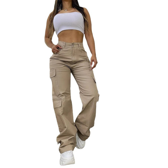 Damen Cargo-Hosen R&B