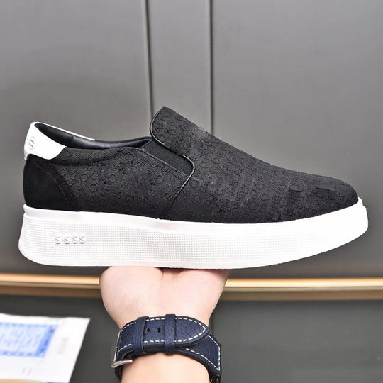 Damen Atmungsaktive Slip-On Sneakers mit elastischem Einstieg und strukturiertem Obermaterial R&B