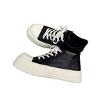 Damen Hohe Sneaker mit trendiger Plateausohle und strapazierfähigem Obermaterial