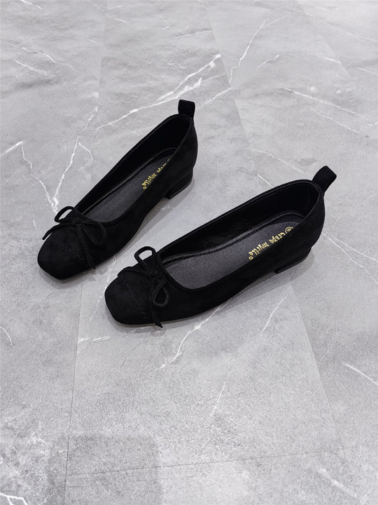 Damen Ballerinas mit dekorativem Schleifen-Detail R&B
