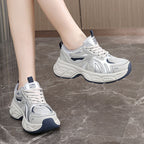 Damen trendige Sneakers mit sportlichem Design und atmungsaktiven Eigenschaften R&B
