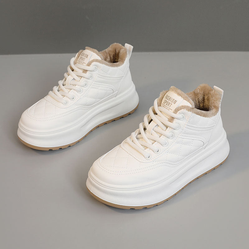 Damen Sportliche High-Top Sneakers mit Weichfutter und rutschfester Sohle R&B