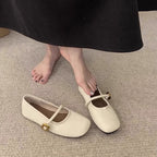 Damen Ballerinas mit verspieltem Riemendesign und elegantem Schnallenakzent R&B
