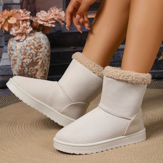 Damen Bequeme Winterstiefel mit kuscheligem Innenfutter R&B