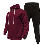 Herren Hoodie und Cargo Jogginghose Set R&B