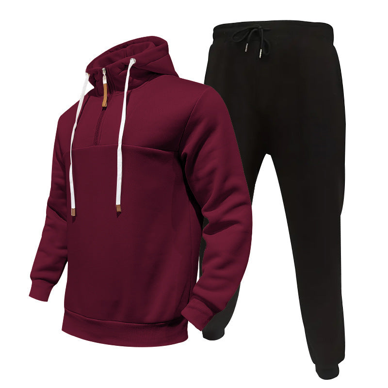 Herren Hoodie und Cargo Jogginghose Set R&B