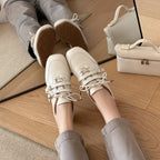 Damen Elegante Ledersneaker mit modischem Schnürsystem und komfortabler Innensohle R&B