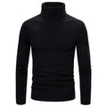 Herren Hochwertiger Rollkragenpullover aus feiner Rippstruktur R&B
