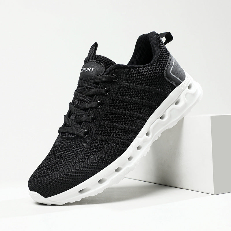 Damen Sportliche atmungsaktive Sneakers mit flexibler Laufsohle R&B
