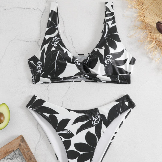Damen Bikini-Set mit floralem Design R&B