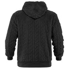 Damen Kuscheliger Fleece-Hoodie mit Strukturmuster R&B