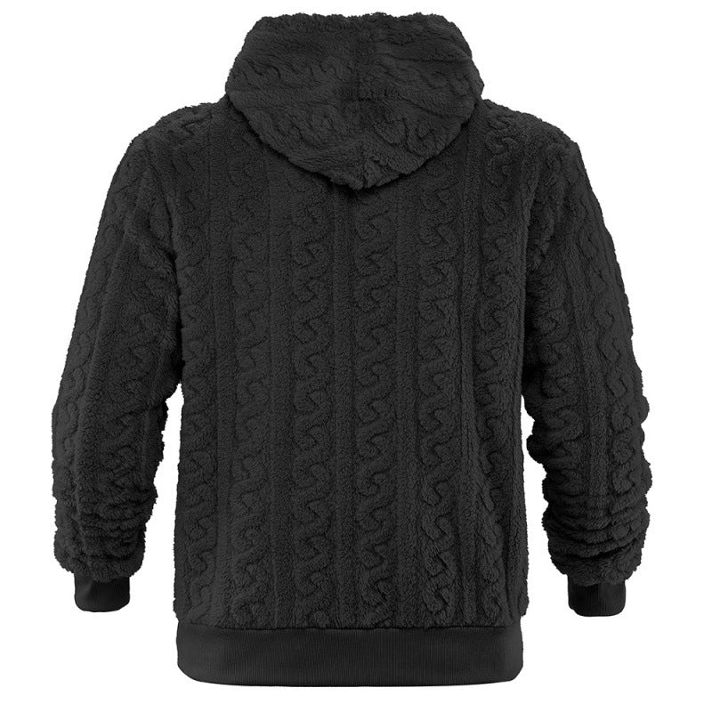 Damen Kuscheliger Fleece-Hoodie mit Strukturmuster R&B