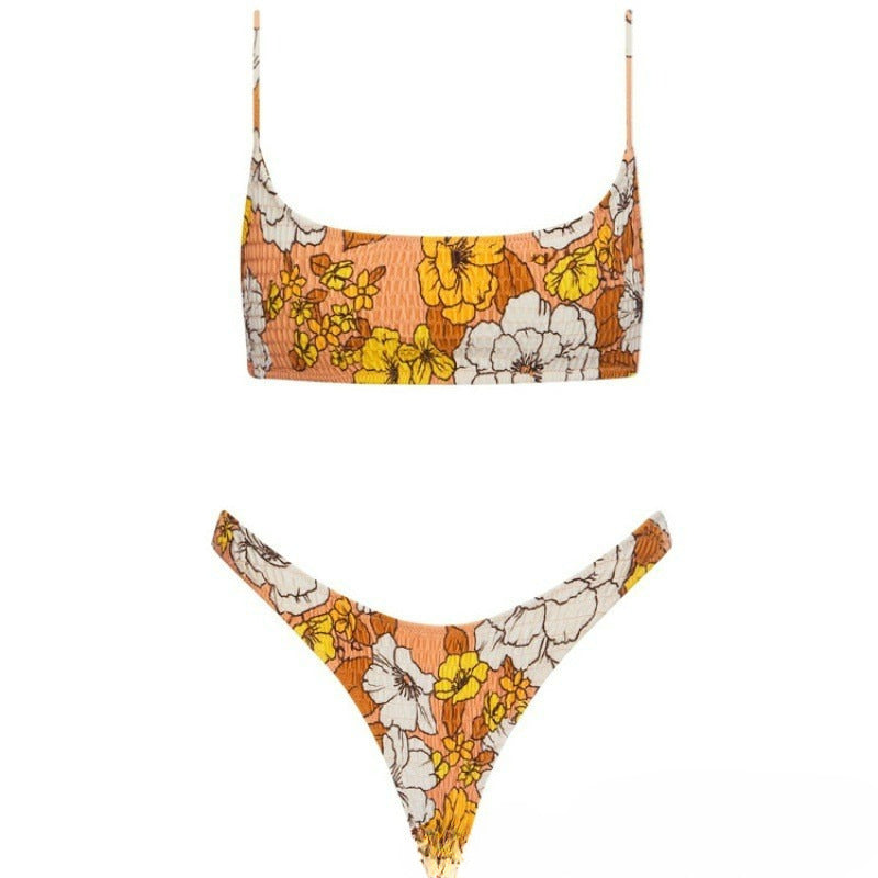 Damen Floral-Bikini-Set R&B