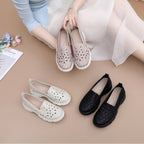 Damen Slip-On Freizeit-Schuhe mit floralem Design R&B