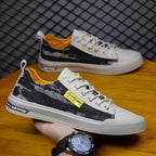Damen Sportliche Canvas-Sneaker mit atmungsaktiver Zehenkappe und flexibler Laufsohle R&B