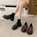 Damen elegante Ballerinas mit modischer Schnalle und bequemer Innensohle R&B