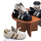 Damen Sneakers im trendigen Animal-Print Design von
