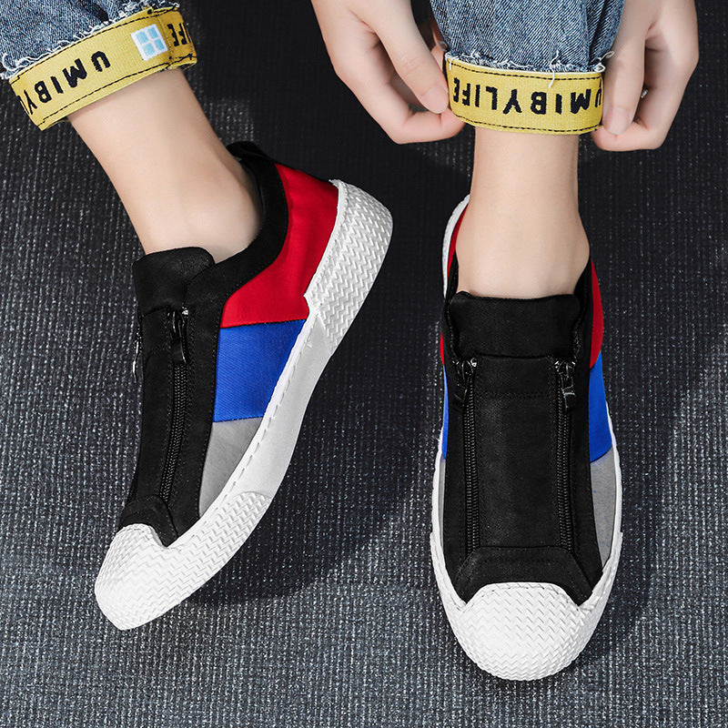 Damen Slip-On Sneaker mit hochwertiger Reißverschluss-Technologie