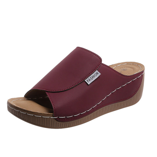 Damen Bequeme und stilvolle Clogs mit elastischer Obermaterialstruktur und rutschfester Sohle R&B