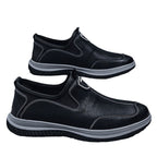 Herren Bequeme Slip-On Freizeitschuhe mit atmungsaktiver Mesh-Einspritzung R&B