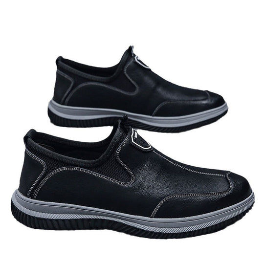 Herren Bequeme Slip-On Freizeitschuhe mit atmungsaktiver Mesh-Einspritzung R&B
