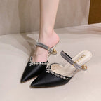 Damen Glamouröse Slingback-Pumps mit funkelnder Verzierung