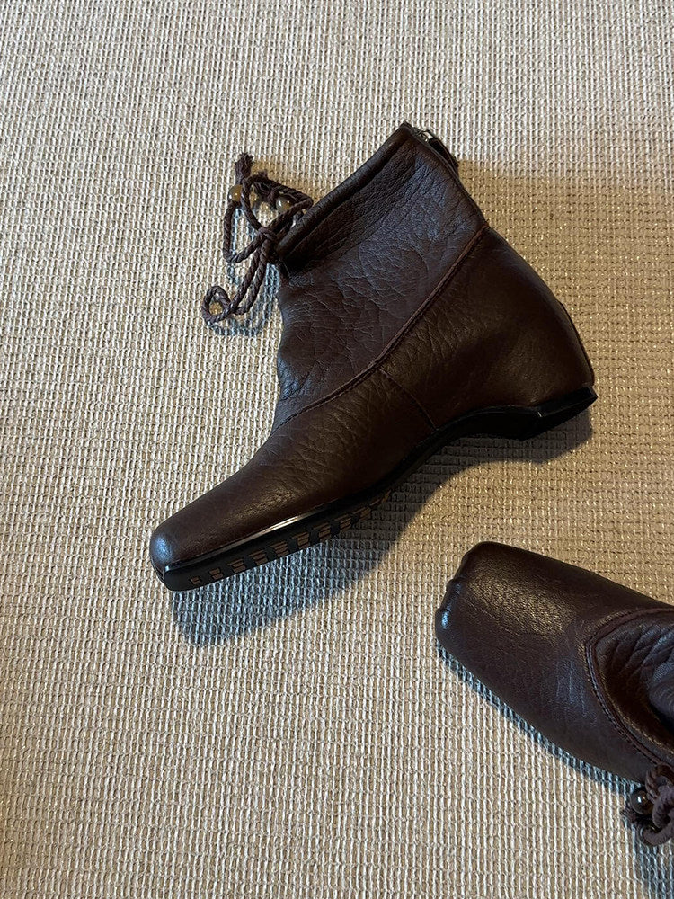 Damen Couture Stiefel mit raffiniertem Schnürdesign und komfortablem Innenfutter R&B
