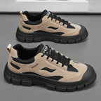 Damen Sportliche Sneakers mit robustem Sohlenprofil und atmungsaktiver Mesh-Oberfläche