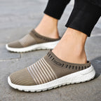 Damen Sportliche Slip-On Sneaker mit atmungsaktivem Obermaterial und rutschfester Sohle