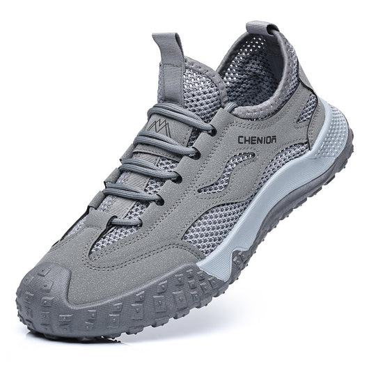 Damen Multifunktionale Outdoor-Sneakers mit atmungsaktivem Mesh-Obermaterial und rutschfester Laufsohle R&B