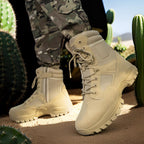 Herren Militärische Einsatzstiefel mit rutschfester Sohle und atmungsaktivem Obermaterial R&B