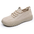 Damen Atmungsaktive Freizeit-Sneaker mit elastischem Obermaterial und flexibler Sohle R&B