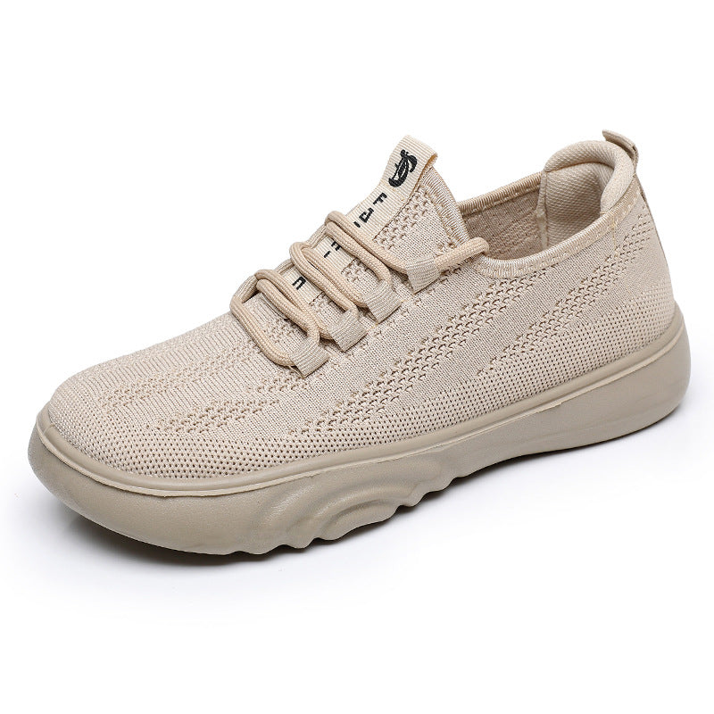 Damen Atmungsaktive Freizeit-Sneaker mit elastischem Obermaterial und flexibler Sohle R&B