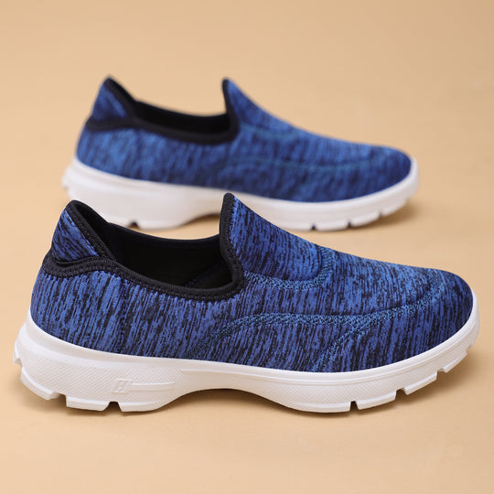Damen Bequeme Slip-On Sneakers mit rutschfester Sohle und atmungsaktivem Obermaterial R&B