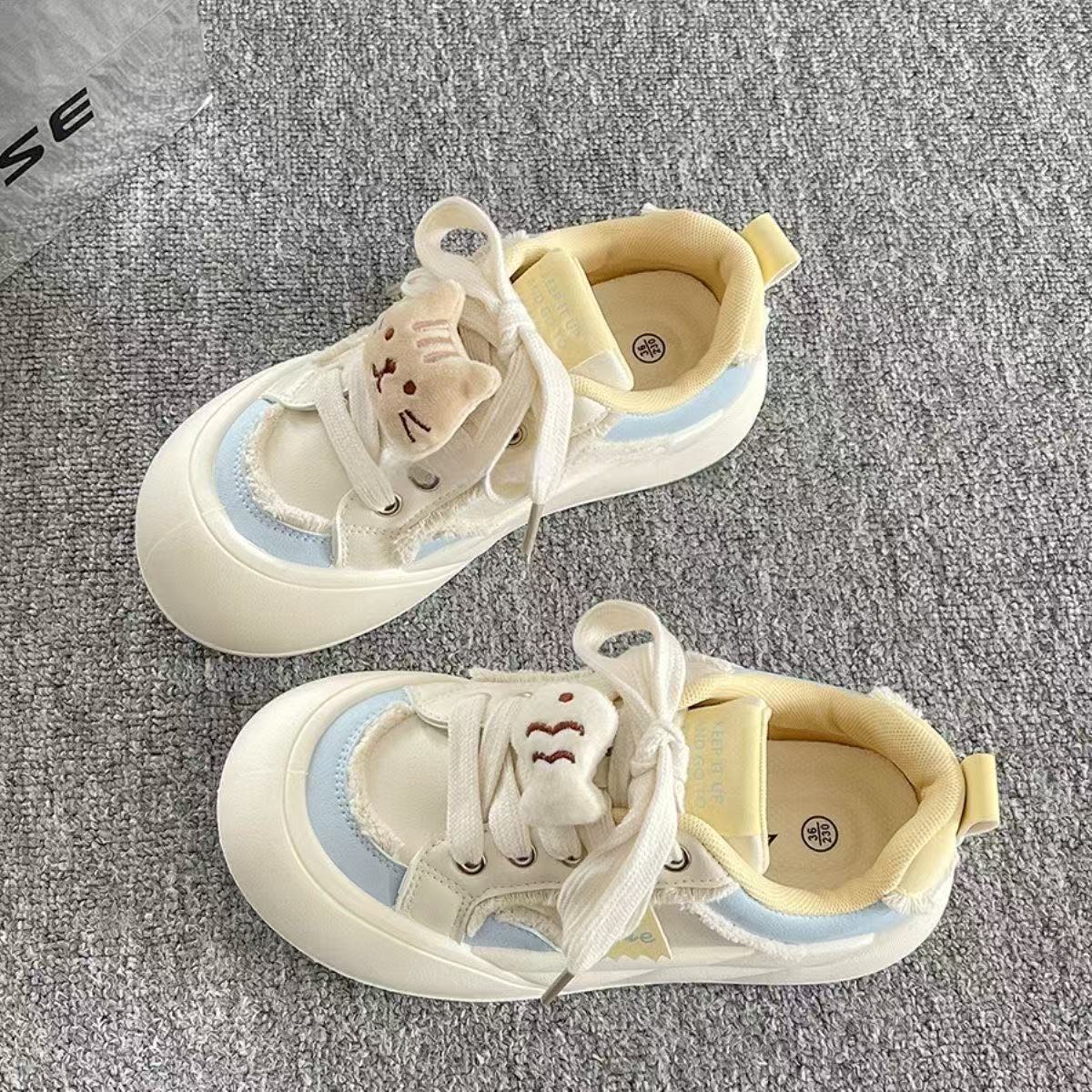 Damen Sneakers mit verspieltem Tiermotiv und gepolsterter Sohle R&B