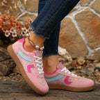 Damen Sportliche Sneaker mit modischem Obermaterial und bequemer Laufsohle R&B