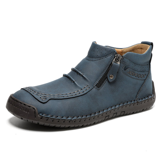 Herren modische Stiefel mit praktischem Reißverschluss R&B