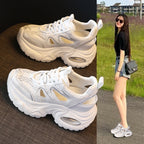 Damen Komfortable Chunky Sneakers mit atmungsaktiven Netzdetails R&B