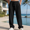 Herren Sportliche Cargo-Hose mit elastischem Bund und seitlichen Taschen