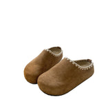 Damen Komfortable Filzclogs mit elegantem Riemen und weichem Innenfutter R&B